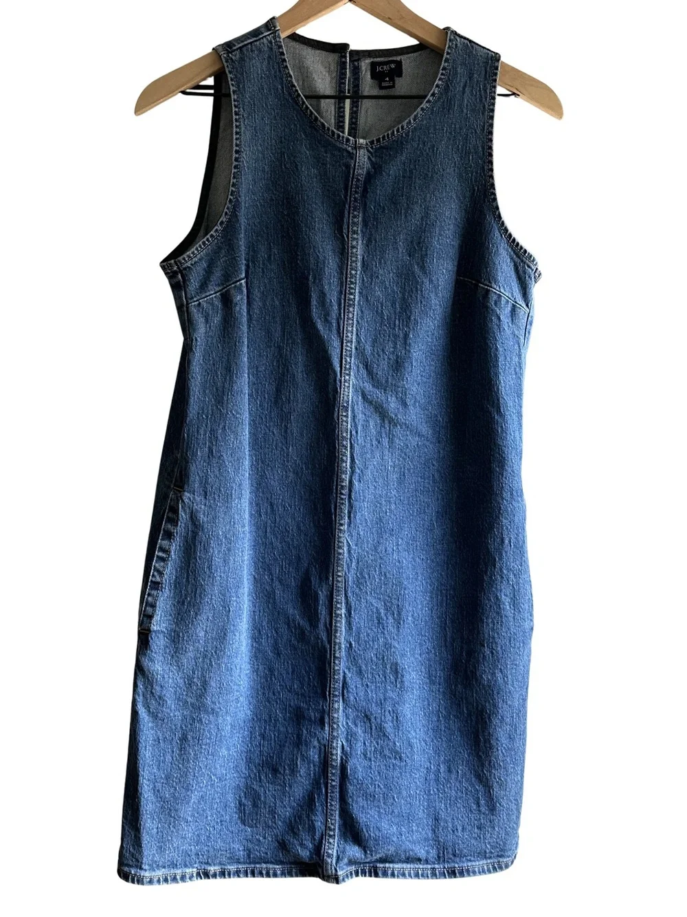 Denim J.Crew Mini Sheath dress size 4
